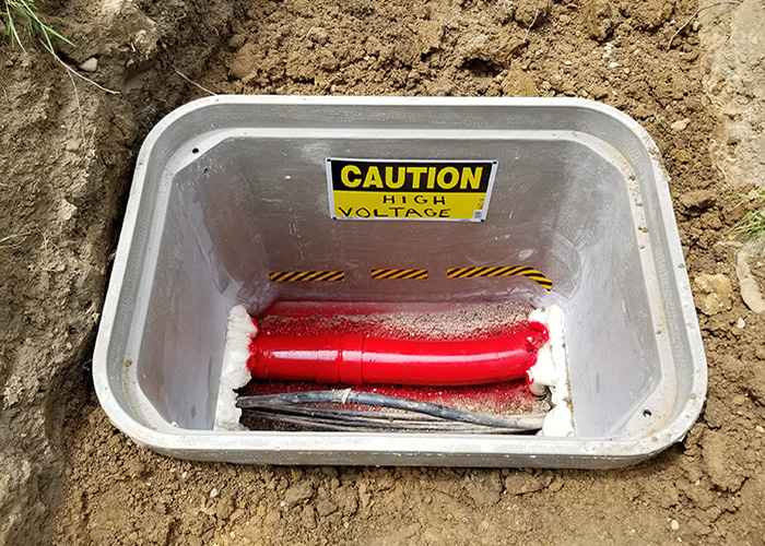 Outdoor Fiber Installation